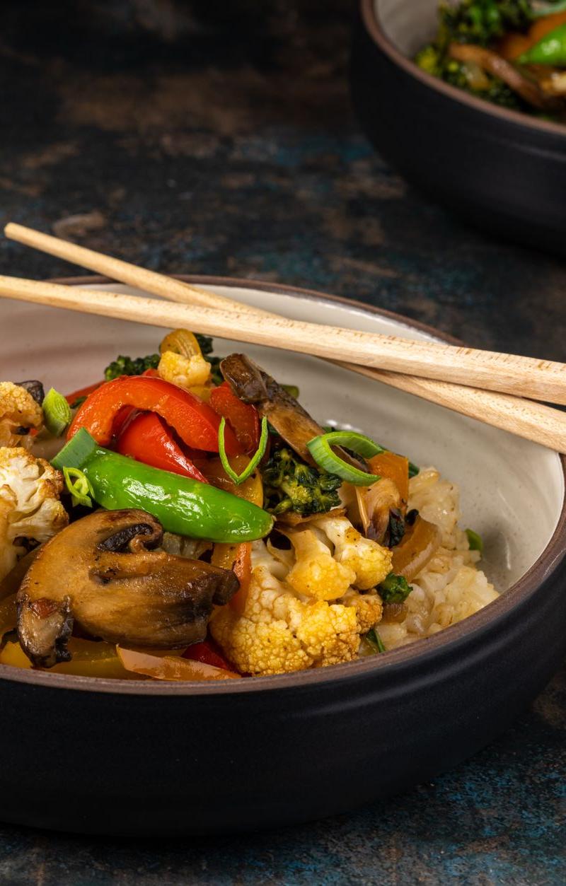 Sesame Soy Rice Bowl