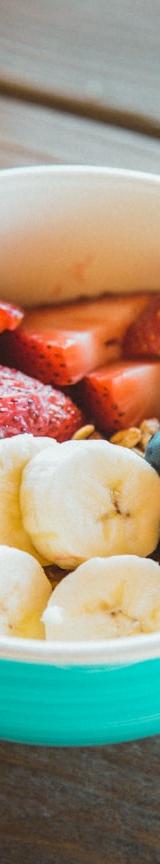 Warm Berry Oatmeal with Banana