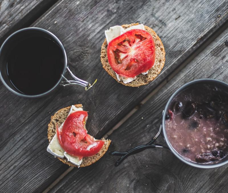 Cream Cheese & Tomato English Muffin