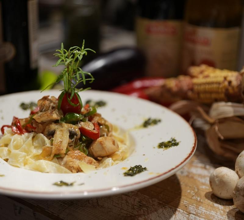 Creamy Cottage Cheese Fettuccine