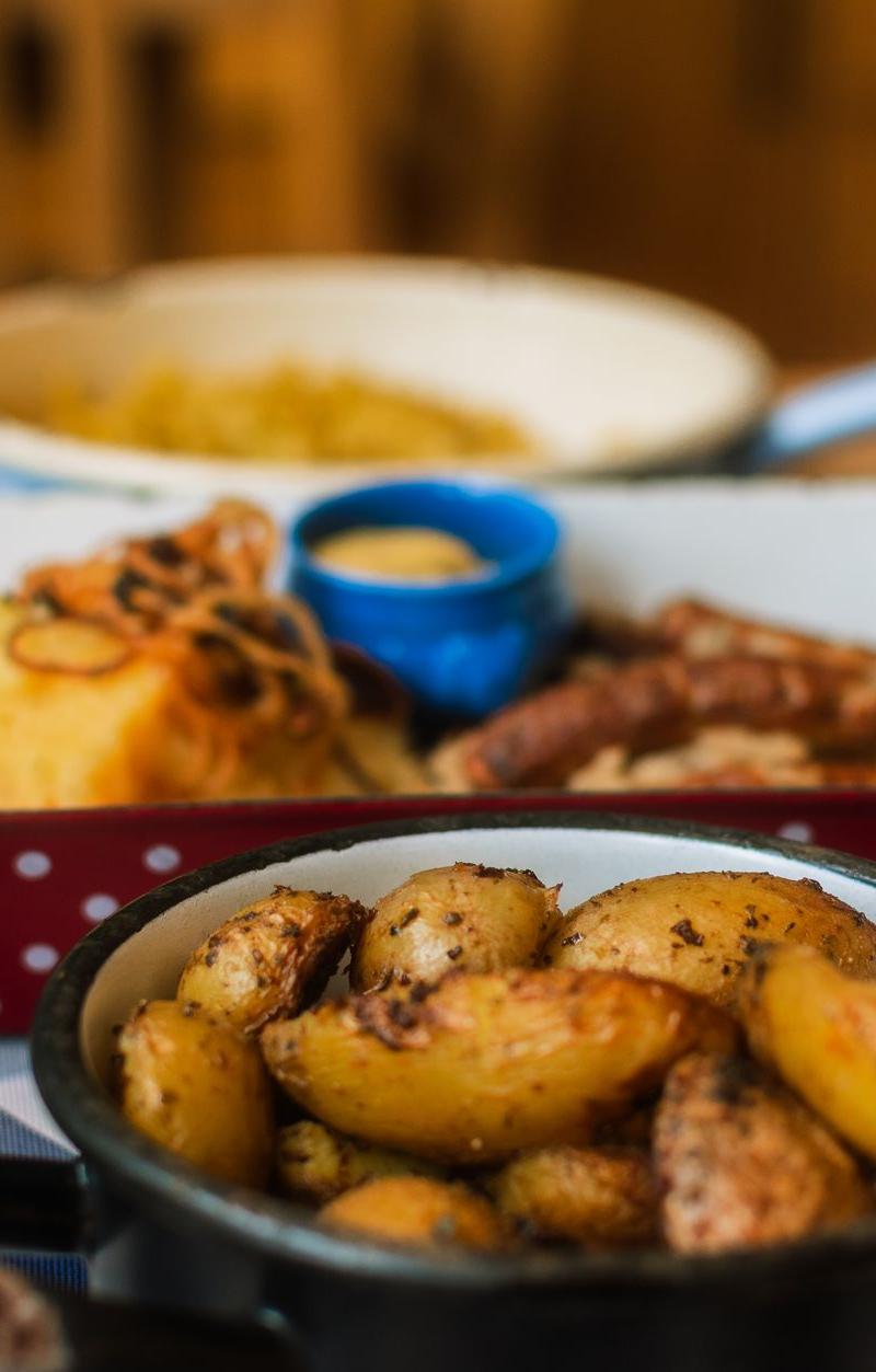 Sheet Pan Sausage & Potatoes