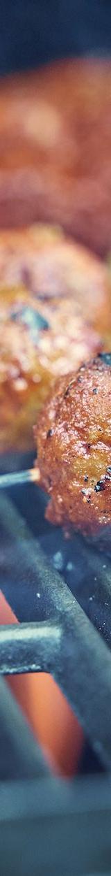 BBQ Meatballs & Pork Chops