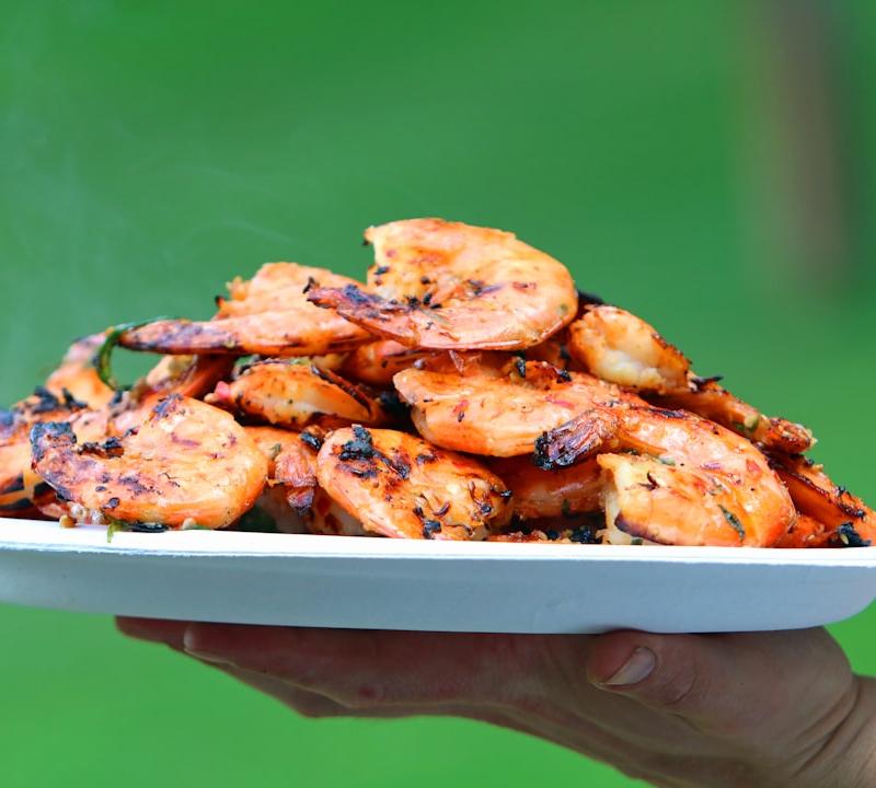 Sweet Chili Grilled Shrimp