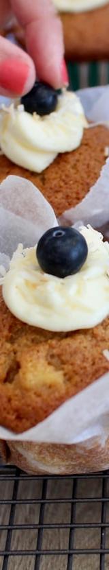 Lemon Muffins with Blueberries