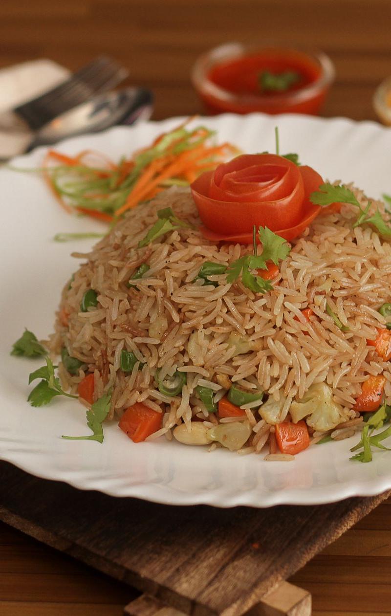 10-Min Veggie Fried Rice with Eggs