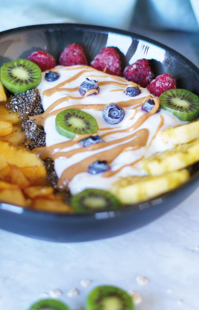Apple Crunch Yogurt Bowl