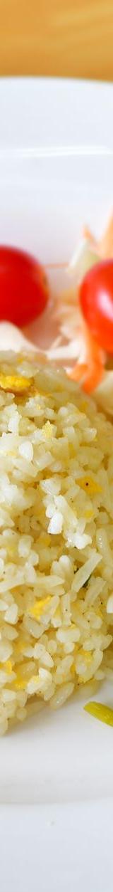 10-Min Egg Fried Rice with Crispy Veg