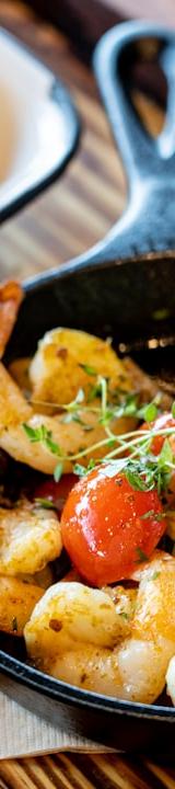 Garlic Shrimp Gambas with Crusty Bread