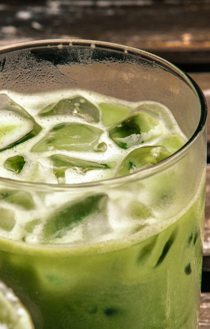 Honey Lemon Iced Green Tea