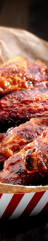 Sticky Honey BBQ Wings