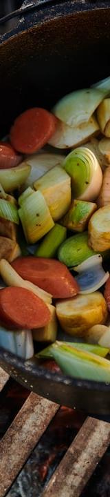 Skillet Kielbasa & Potatoes