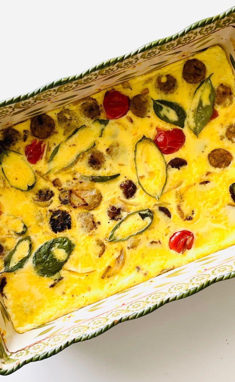 20-Min Crustless Zucchini Quiche