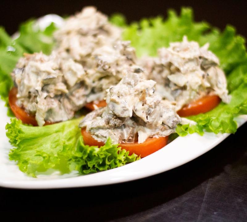 Tuna Salad Stuffed Tomatoes