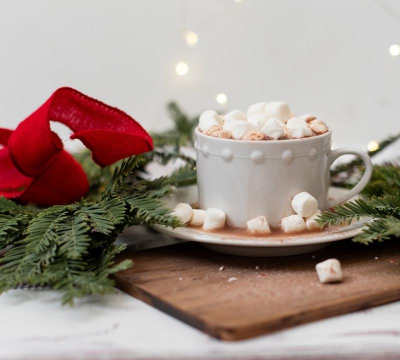 Caramel Hot Chocolate with Marshmallows