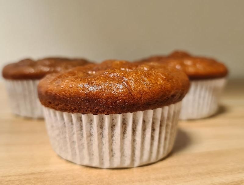 4-Ingredient Banana Muffins