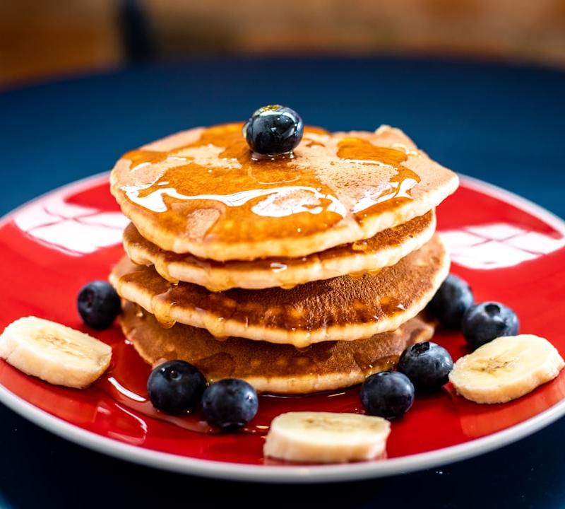 3-Ingredient Banana Pancakes