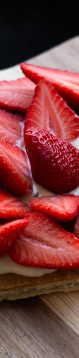 Strawberry Cream Cheese Toast