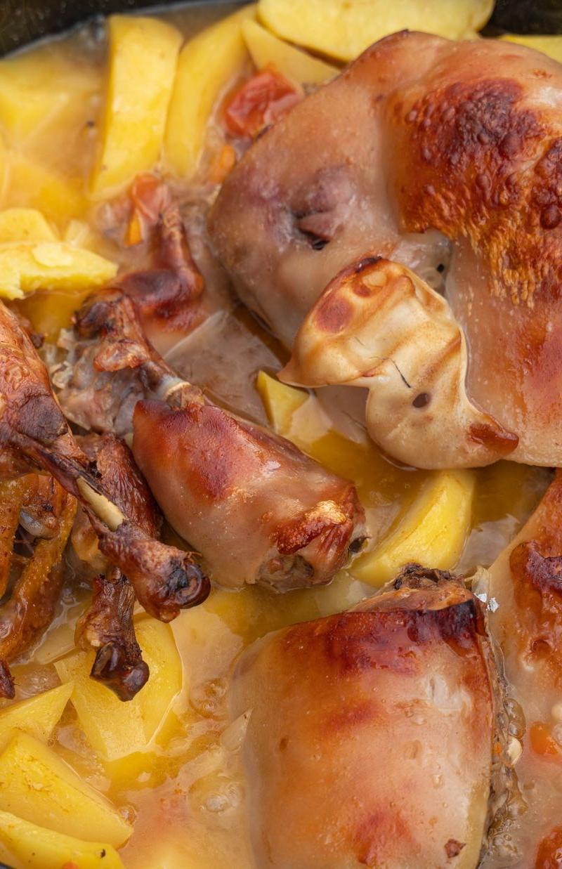 Sheet Pan Chicken & Potatoes
