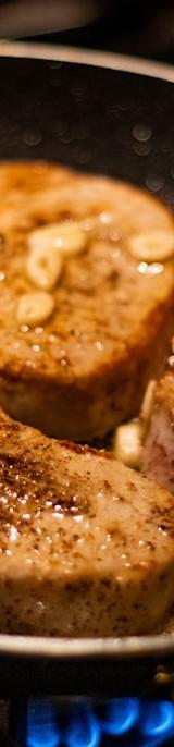 Air Fryer Garlic Butter Pork Chops