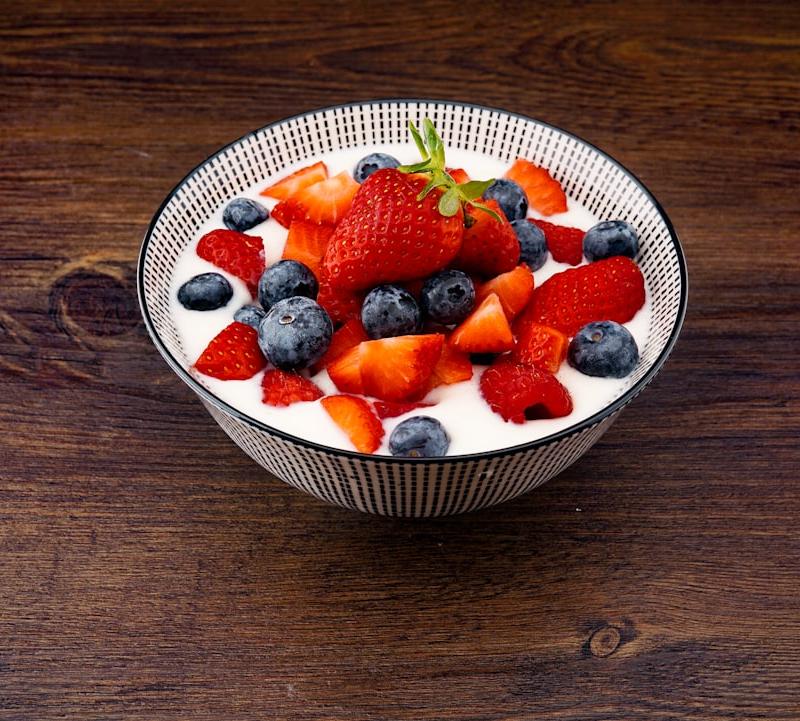 Whipped Cottage Cheese Bowl with Berries