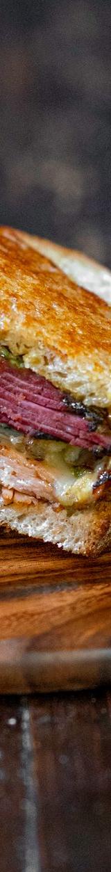 Grilled Reuben with Crispy Chips