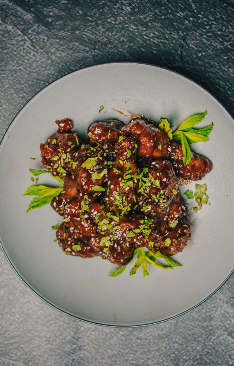 Honey Sriracha Chicken Bites