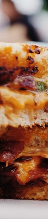 Crispy Bacon Grilled Cheese