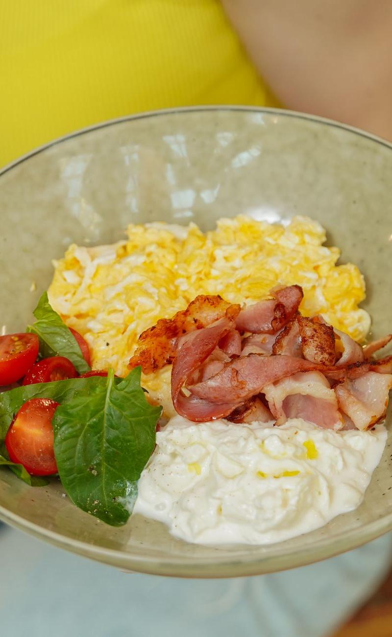 Buttery Cottage Cheese Scramble