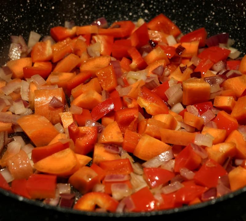 10-Minute Skillet Bell Peppers