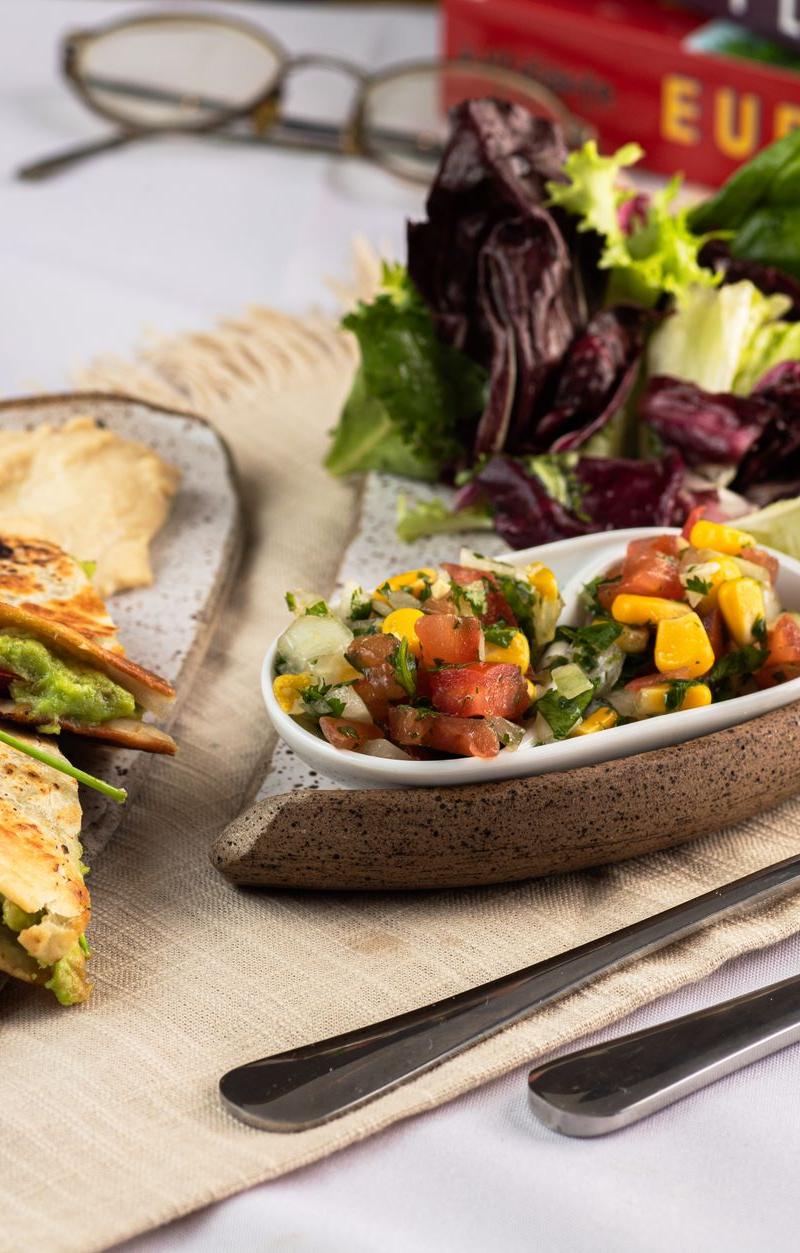 Crispy Steak & Pepper Jack Quesadilla