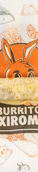 15-Min Cheesy Beef Breakfast Burrito