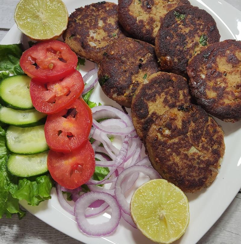 Golden Crispy Tuna Patties
