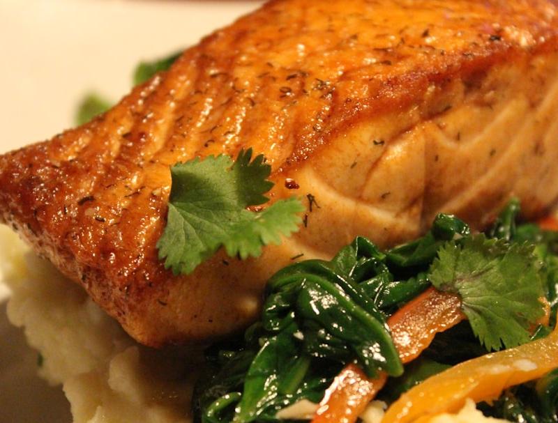 Sweet Chili Salmon with Lime