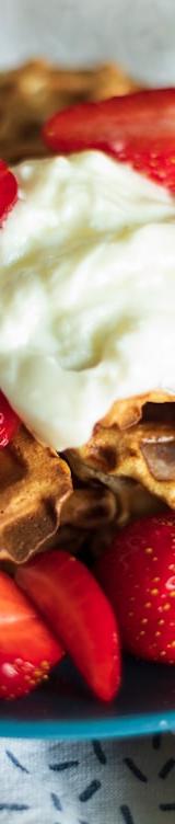 High-Protein Cottage Cheese Waffles