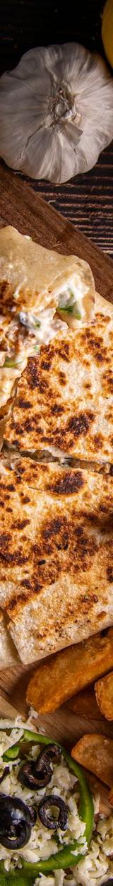 Crispy Buffalo Chicken Quesadilla