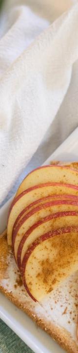 Crispy Apple & Peanut Butter Sandwich