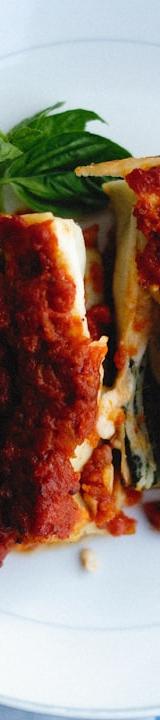 Spinach Ricotta Lasagna Rolls