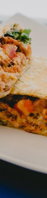 Cheesy Beef & Bean Burritos