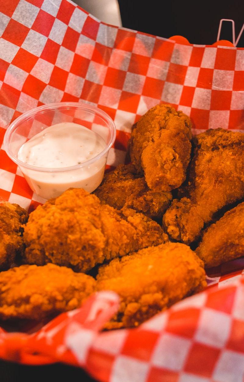 Crispy Ranch Baked Wings