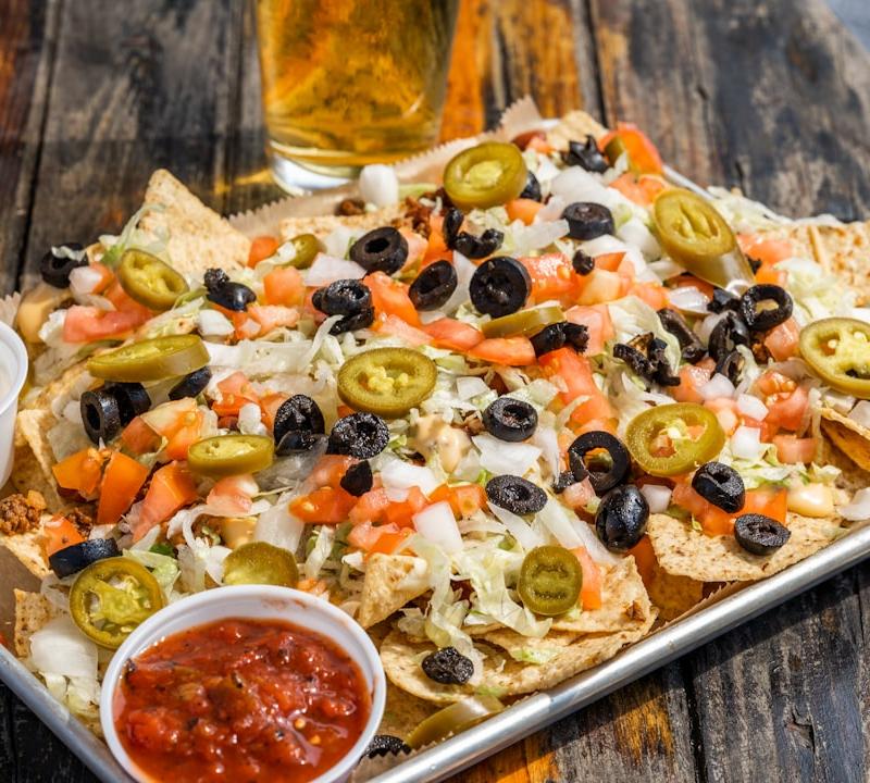 Sheet Pan Loaded Nachos