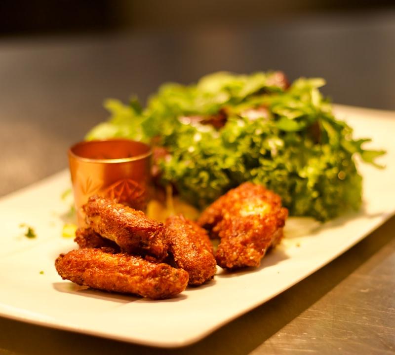 Crispy Baked Buffalo Wings