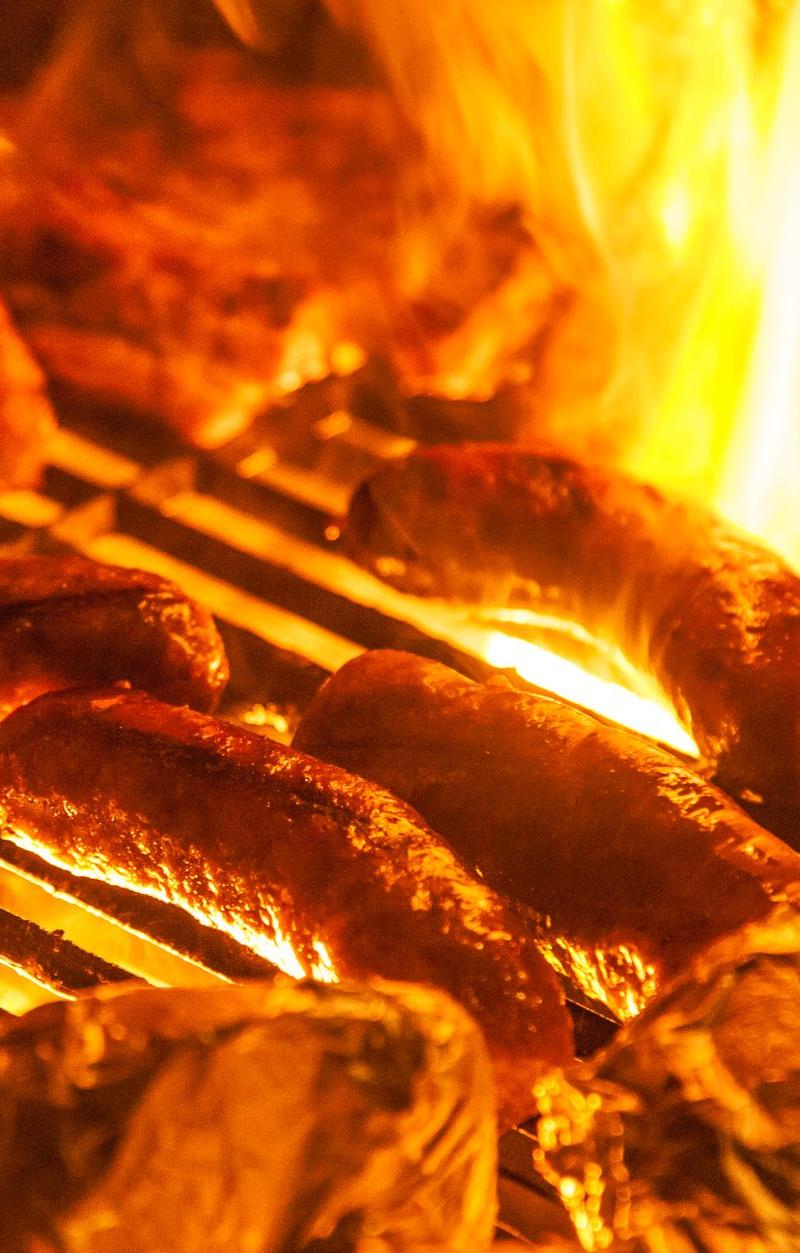 Foil Pack Sausage & Potatoes