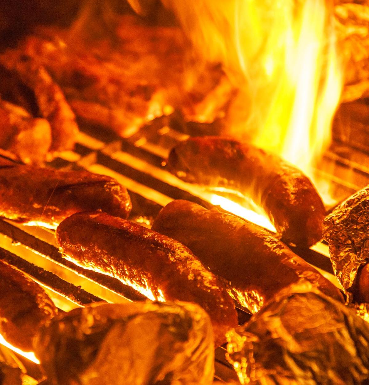 Foil Pack Sausage & Potatoes