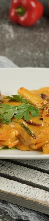 Creamy Deviled Shrimp Bake