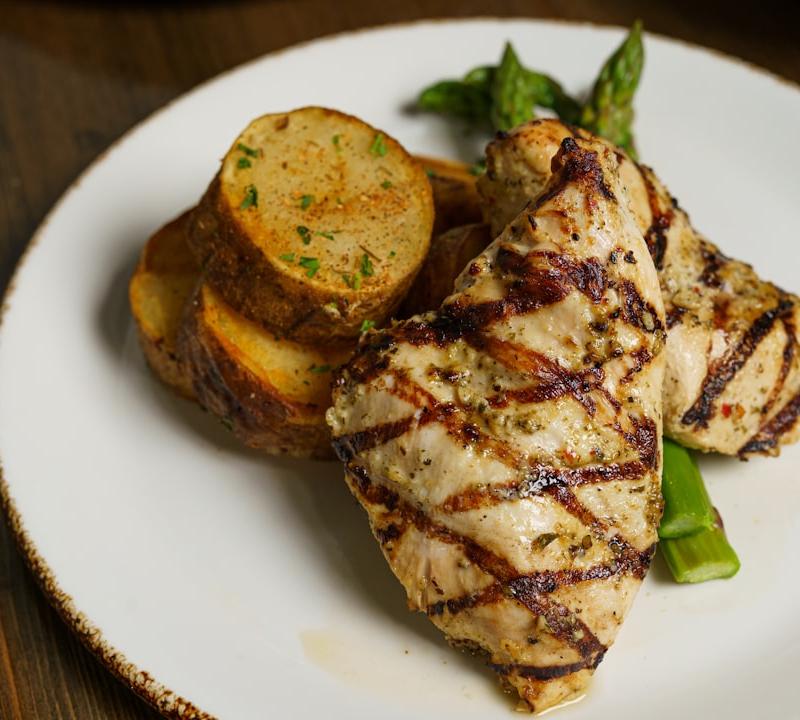 Grilled Chicken & Roasted Sides