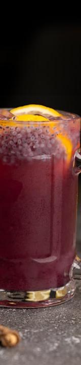 5-Minute Grape & Lime Spritzer
