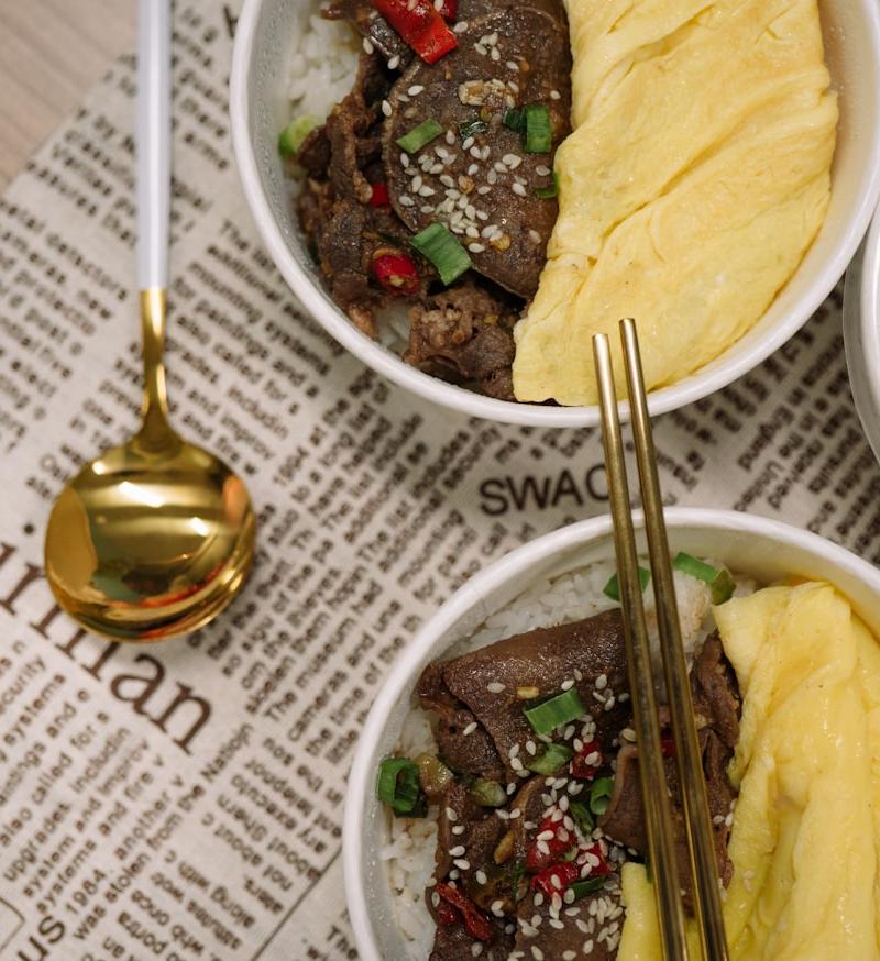 20-Min Beef Stir-Fry Rice Bowl