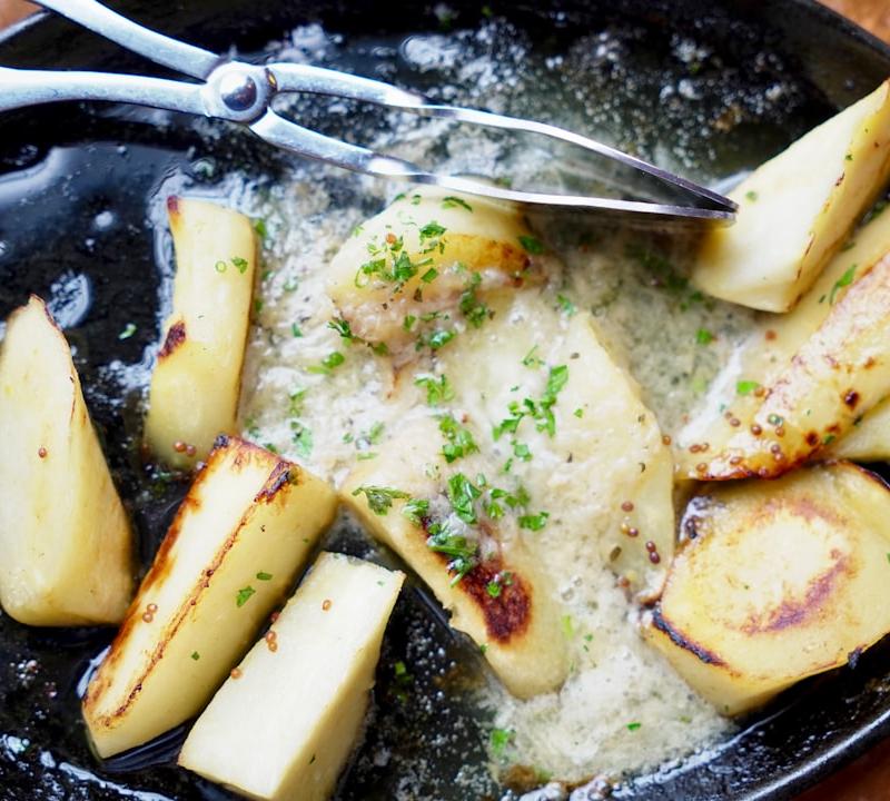 Honey Glazed Parsnips