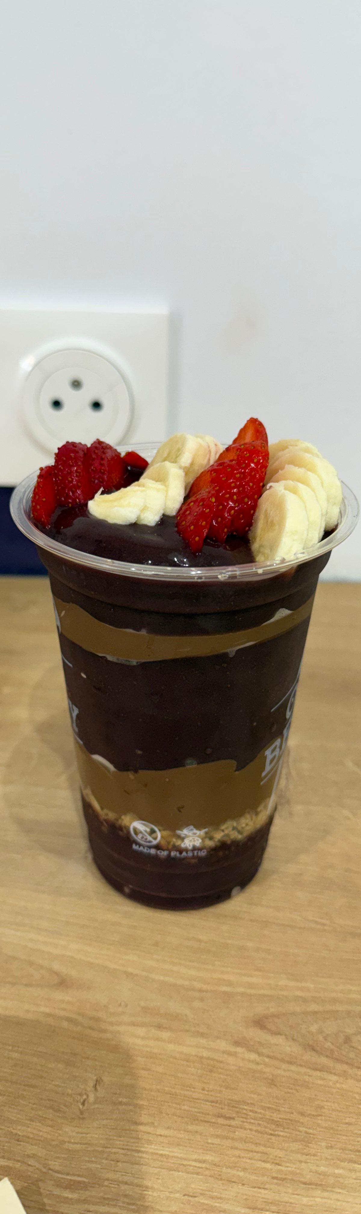 Chocolate Fruit Parfait