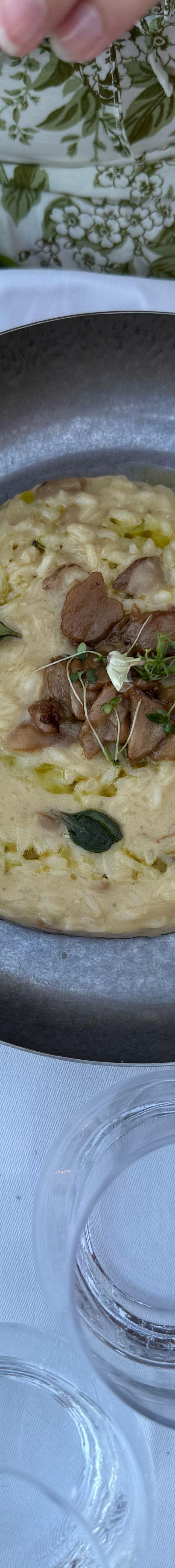 Mushroom Risotto with Sage